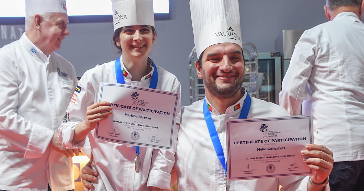 Portugal Conquista Medalha de Prata no Global Chefs Challenge