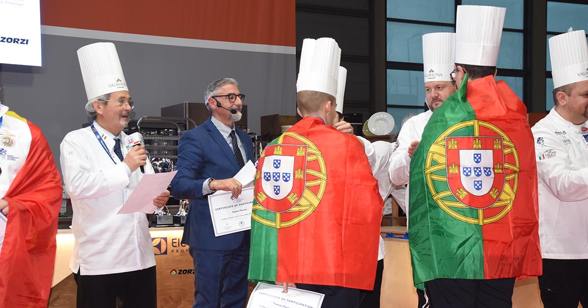 Portugal conquista cinco medalhas de prata no Global Chefs Challenge 2023